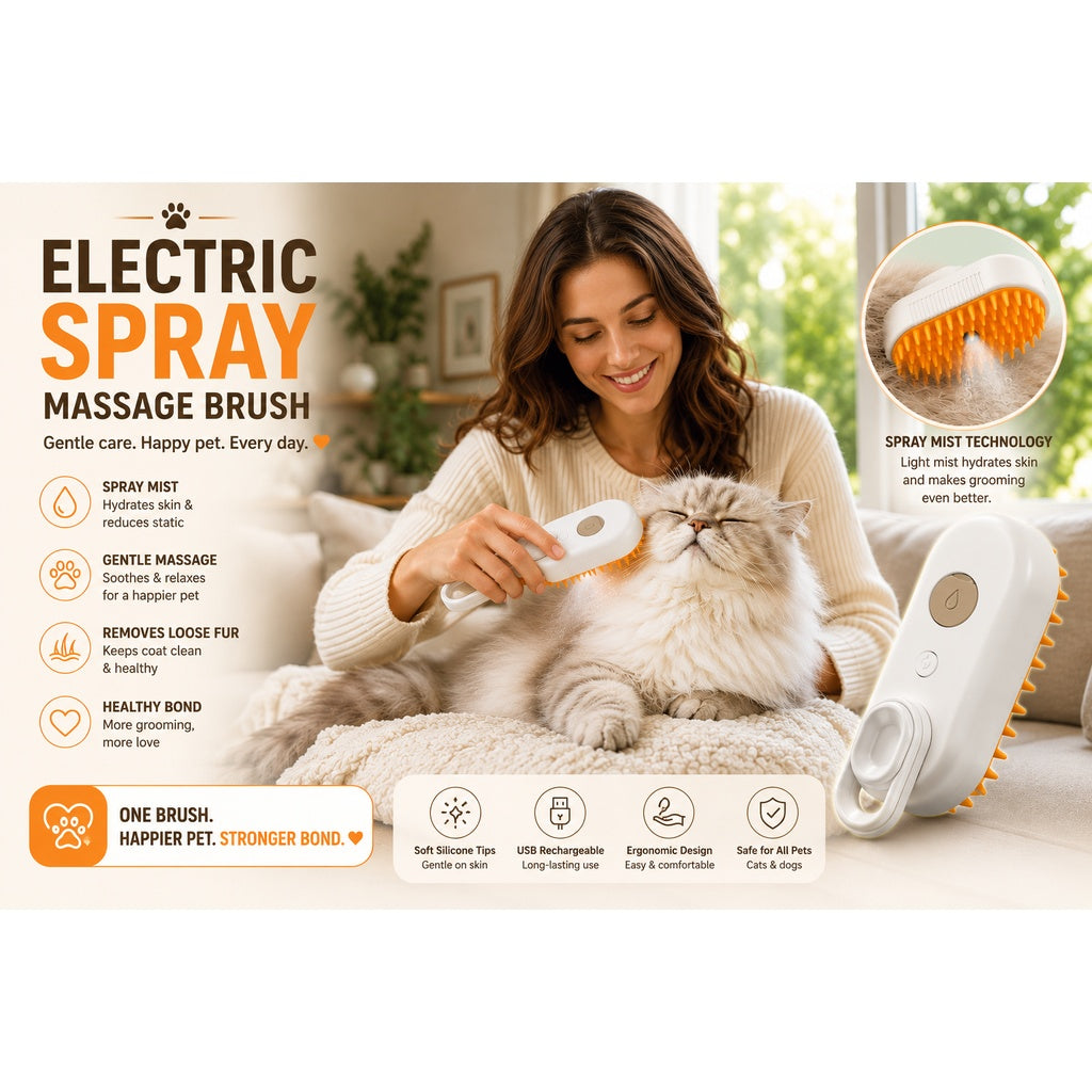 Steam Groom Brush